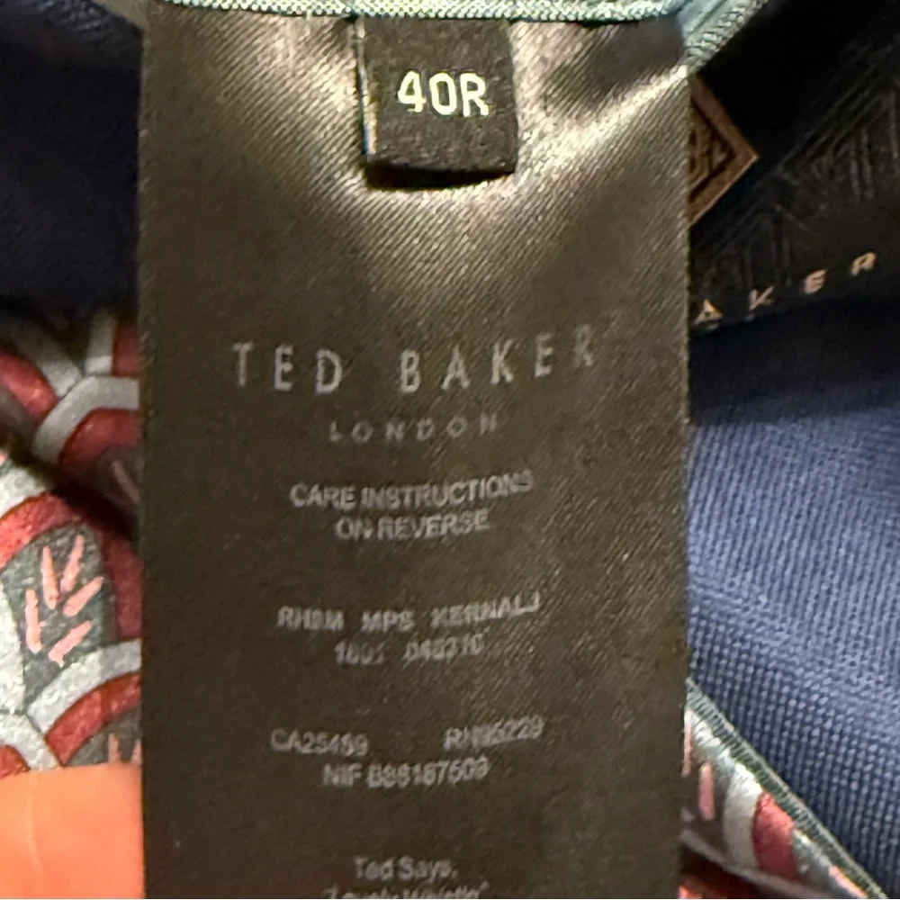 Ted Baker Modern Fit Super 110's wool blazer Size 40R